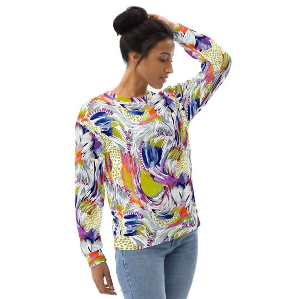 Katie Kortman Wispy Abstract Unisex Sweatshirt S